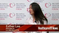 Esther Lee Big Data & Healthcare Analytics Forum